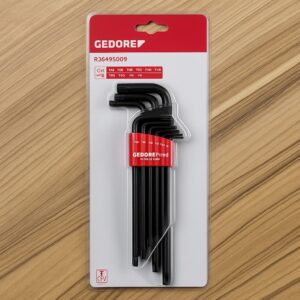 Jogo Allen Torx T10 A T50 Perfil Longa 9 Pecas