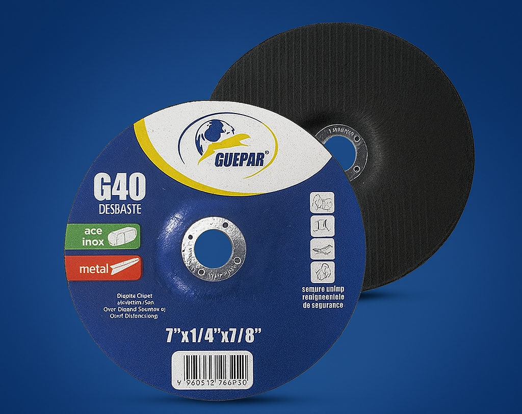 Disco Desbaste Guepar -G40- G35 7"x1/4" x7/8"